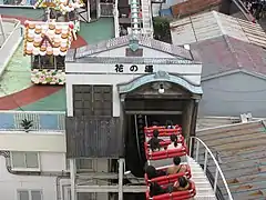 Roller Coaster au parc Hanayashiki