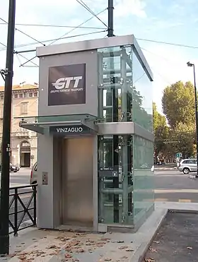 Image illustrative de l’article Vinzaglio (métro de Turin)