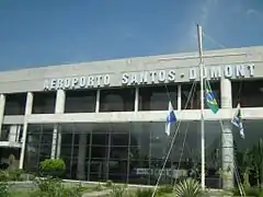 Aéroport Santos-Dumont à Rio de Janeiro.