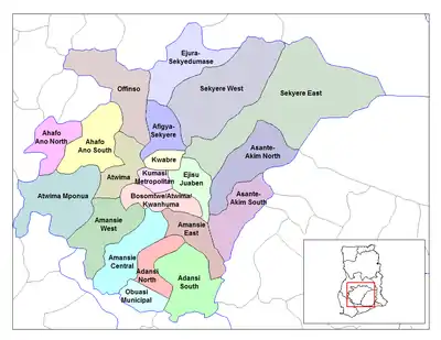 District municipal d'Obuasi