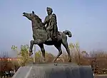 Statue équestre d'Achot III, Gyumri