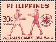 Description de l'image Asian_Games_1954_stamp_of_the_Philippines_3.jpg.
