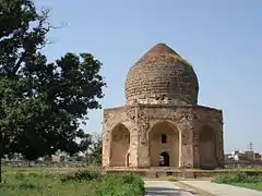 Le tombeau décrépit d’Asaf Khan dans le style timouride à Shahdara, Lahore