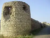 Une des tours de la forteresse