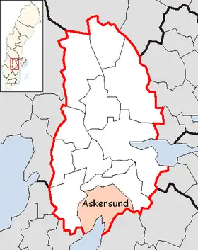Localisation de Askersund