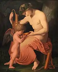 Asmus Jacob Carstens, Bacchus et Cupidon