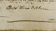 signature de Nicolas Gasté