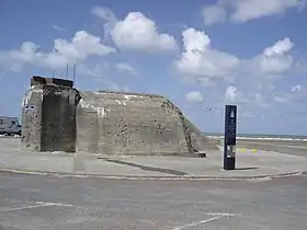 Batterie de défense.