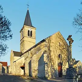 L'angle sud-ouest et le porche