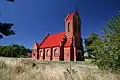 Église sur l'île d'Aspö.