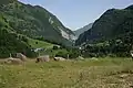 Paysage d'estive dans la vallée d'Aspe.