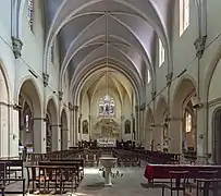 L'intérieur de l'église Saint-Martin