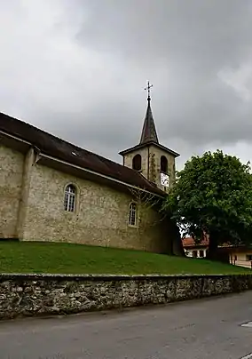 La façade nord.