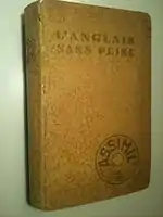 Édition de Juin 1943 : Pendant l'occupation, sans couleur. Premier Logo "Assimil".