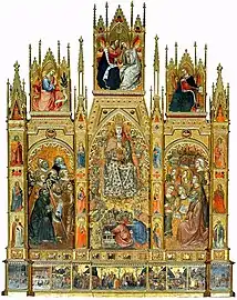 Triptyque de l'Assomption de la Vierge,Montepulciano.