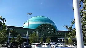 L'aéroport d'Astana.