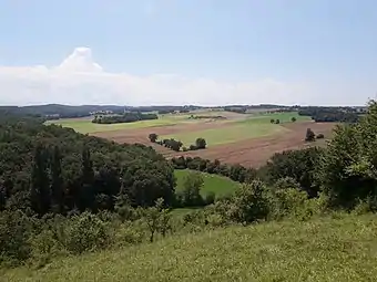 L'Astarac à Saint-Blancard, dans le sud-est.