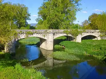 Pont sur le Zadorra à Astegieta, Vitoria-Gasteiz, Álava.