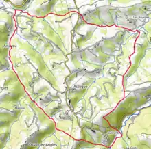 Carte topographique