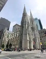 Cathédrale Saint-Patrick de New York.