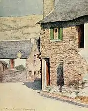 À Rochefort-en-Terre (1905).