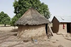 Habitation traditionnelle dans l'Atacora.