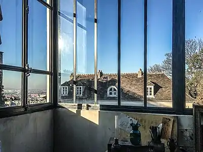 Atelier de Suzanne Valadon et de Maurice Utrillo, musée de Montmartre, Paris.