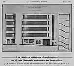 Ateliers extérieurs, 1 rue Jacques Callot à Paris.