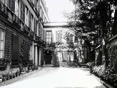 Vue du no 20 en 1910 (photographie d'Eugène Atget).