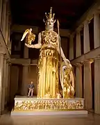 Statue d'Athéna du Parthénon de Nashville.