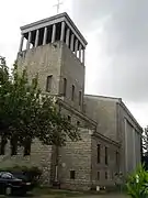 L’église Notre-Dame-de-la-Voie.
