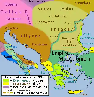 Balkans vers -330