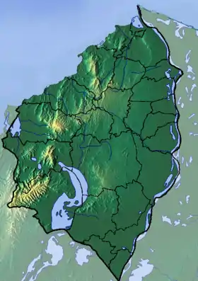 (Voir situation sur carte : Atlántico (relief))