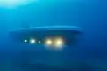 Le sous-marin de tourisme Atlantis IV en plongée.