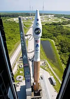 Plateforme de lancement du lanceur américain Atlas V.