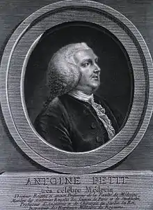 Portrait de Antoine Petit