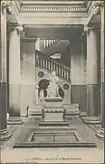 L'atrium de la maison romaine entre 1880 et 1945