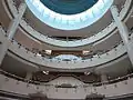 L'atrium du musée.