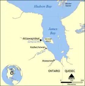 Image illustrative de l’article Lac Attawapiskat