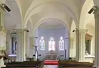 L'église Saint-Lambert à l'intérieur