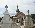 L'église Saint-Lambert, côté est