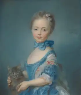 Fillette au chat (1743), Londres, National Gallery.