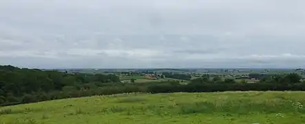 Panorama vu du sommet du mont Kemmel (Kemmelberg).