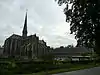 Les bâtiments dont l'ensemble constitue l'ancienne Abbaye du Val-Dieu à Charneux