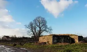 : Le blockhaus de 1914-1918- Neuve-Chapelle rue de Piètre.