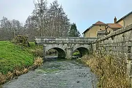 Pont sur la Quenoche à Aubertans.