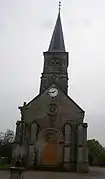 l'église Saint-Jean-Baptiste d' Aubigny-la-Ronce
