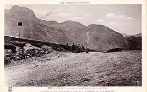 La route thermale au col d'Aubisque