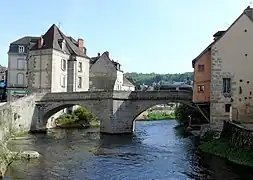 Pont de la Terrade, à Aubusson