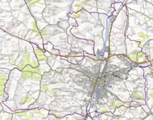 Carte topographique